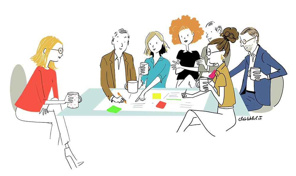 Illustration coaching d equipes